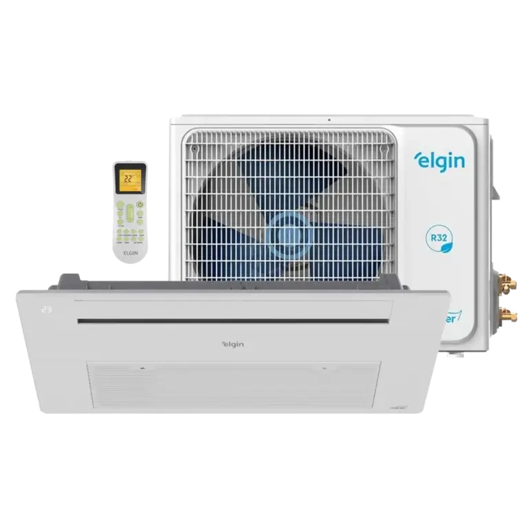Ar Condicionado Cassete 1 Via Elgin Inverter One Air Wi-Fi 12000 Btus Quente e Frio 220v R-32
