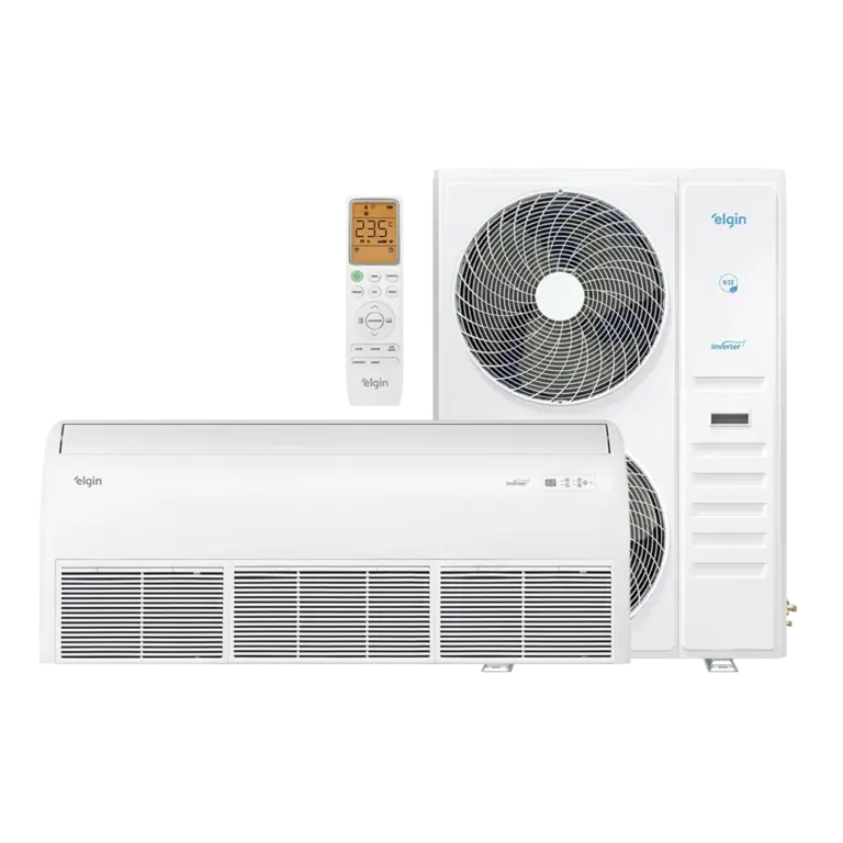 Ar Condicionado Piso Teto Elgin Inverter Wi-Fi 56000 Btus Frio 220v R-32