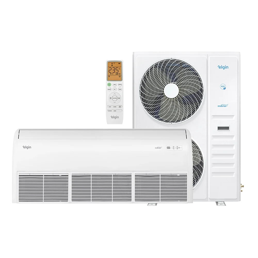 Ar Condicionado Piso Teto Elgin Inverter Wi-Fi 56000 Btus Frio 220v R-32